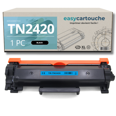 Toner Brother TN-2420 Noir Compatible | EasyCartouche